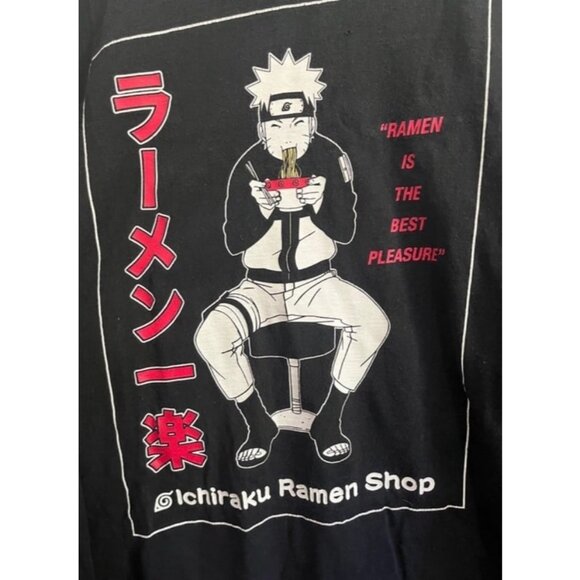 NARUTO SHIPPUDEN Ichiraku Ramen Shop Long Sleeve Graphic T-Shirt Size L - Picture 5 of 7